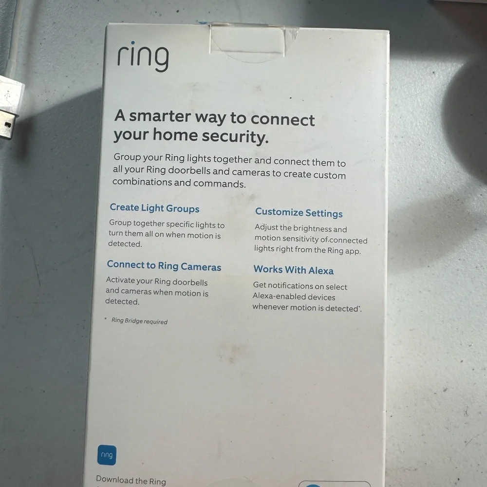 Ring Smart Lighting Bridge - White - Picture 3 of 6